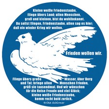 Friedenstaube ddr aufkleber gebraucht kaufen  Leipzig