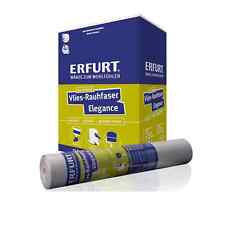 6 Rollen Erfurt Vlies Rauhfaser Elegance 47,7m² Tapete Raufaser (1,15€/1qm), usado comprar usado  Enviando para Brazil
