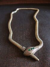 Collier reptile métal d'occasion  Montpellier-