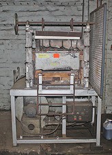 Usado, Forno de tratamento térmico a gás forja forno ferreiro 40x15cm abertura 50cm (D) comprar usado  Enviando para Brazil