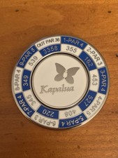 Kapalua yardage coin d'occasion  Paris XI