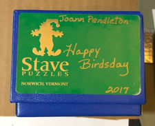 Stave wooden puzzle for sale  Reading