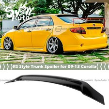 PARA 2009-2013 TOYOTA COROLLA RS ESTILO PRETO BRILHANTE PONTAPÉ ALTO PORTA-MALAS SPOILER ASA comprar usado  Enviando para Brazil
