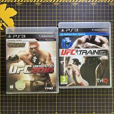 Lote 2 UFC Personal Trainer & Undisputed 2010 PS3 Sony PlayStation 3 Ásia Inglês comprar usado  Enviando para Brazil