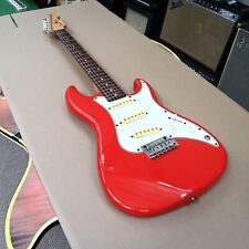 Guitarra elétrica vintage 1980 Squier Bullet 1 One feita na Coreia Ferrari vermelha MIK comprar usado  Enviando para Brazil