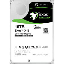 Seagate 16TB Exos X16 SATA 6Gb/s 7200RPM 3,5" Enterprise HDD — ST16000NM001G, używany na sprzedaż  Wysyłka do Poland