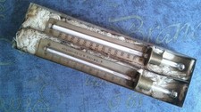 vintage thermometer brass for sale  HELSTON