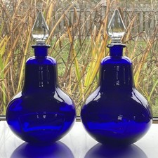 Pair cobalt blue for sale  LUTTERWORTH