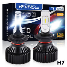 Usado, Lâmpadas de farol de LED H7 branco brilhante ajuste VW para Jetta MK3 MK4 feixe alto baixo 6000K comprar usado  Enviando para Brazil