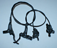 Conjunto de freio a disco hidráulico Shimano preto 74mm montagem em poste BL-M447 remetente rápido EUA! comprar usado  Enviando para Brazil