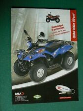 Brochure prospectus moto d'occasion  Saint-Romain-de-Colbosc