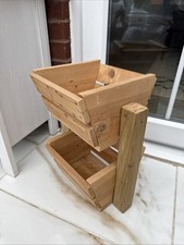 Wooden storage basket for sale  SUTTON COLDFIELD