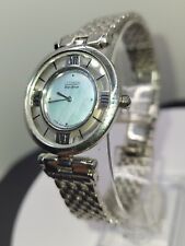 Relógio feminino Citizen Stiletto Eco Drive mostrador azul esfregão SS EG3080-55N comprar usado  Enviando para Brazil