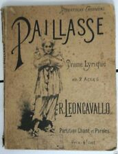 Partition paillasse pages d'occasion  Courbevoie