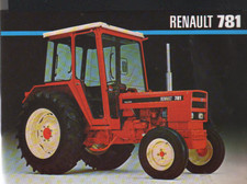 Renault 781 tractor for sale  DRIFFIELD