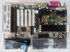 Używany, Płyta główna ASUS P3B-F rev 1.03 | Komplet | Czytaj OPIS na sprzedaż  PL