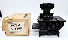 Usado, Royal Mini Fogão Ferro Fundido Vendedor Brinquedo com 4 Queimadores Caixa Original Completa Arcade comprar usado  Enviando para Brazil