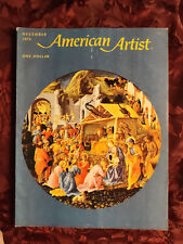 AMERICAN ARTIST December 1973 Joseph Piccillo Richard Miller Chaim Soutine  , usado comprar usado  Enviando para Brazil