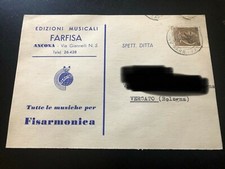 Cartolina pubblicitaria vintag usato  Bologna