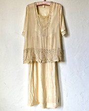 Vintage 1920s beige for sale  Shipping to Ireland