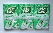 TIC TAC FRESH EM PERFEITO ESTADO. 12x18g. 3 pacotes x 4 MULTIPACK BEST BEFORE 17/04/2026, usado comprar usado  Enviando para Brazil