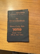 Norton 16h motorcycle for sale  LONDON