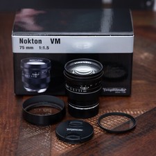 Voigtländer nokton 75mm gebraucht kaufen  Leipzig