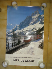 Affiche chamonix mont d'occasion  Béziers