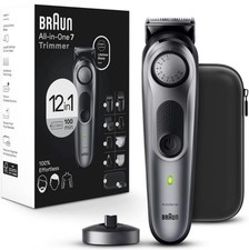 Aparador de barbear Braun Series 7 7440 12 em 1 barba corpo cortador de cabelo kit Manscape comprar usado  Enviando para Brazil