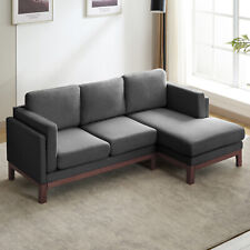 Convertible sectional sofa for sale  Walnut