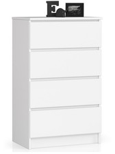 AKORD KOMODA K 60 cm 4 SZUFLADY BIAŁA na sprzedaż  PL
