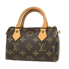 Bolsa de mão LOUIS VUITTON mini rápida monograma couro marrom França M41534 82ED076, usado comprar usado  Enviando para Brazil