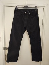 Mens black levi for sale  SANDOWN