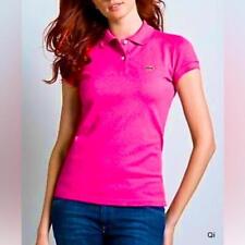 Camisa polo clássica rosa magenta Lacoste nova sem etiquetas, tamanho 44 GG comprar usado  Enviando para Brazil