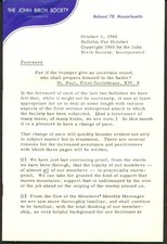 John birch society for sale  Hartford