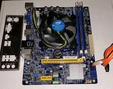 FOXCONN H61MXE MOTHERBOARD MATX INTEL i3-2100@3.10GHZ 8GB RAM CPU COOLER COMBO  comprar usado  Enviando para Brazil