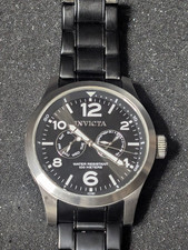  Invicta l-Force Relógio Masculino Mostrador Preto Dia/Data, Pulseira Implantadora Ref: 0764 M1, usado comprar usado  Enviando para Brazil