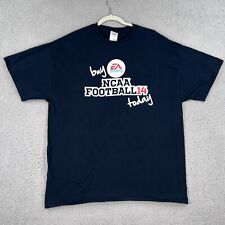 Camisa promocional masculina EA Sports NCAA Football 2014 XL preta gráfica gola redonda comprar usado  Enviando para Brazil
