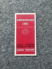 1939 london underground for sale  NEWTON STEWART