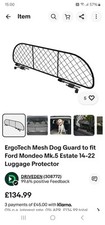 Ergotech dog guard for sale  HULL