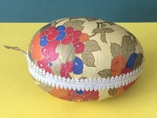 Usado, Recipiente antigo de doces de ovos de Páscoa ART DECO FRUIT papel machê Alemanha Dresden comprar usado  Enviando para Brazil