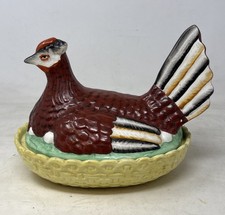 Antique staffordshire hen for sale  DEESIDE