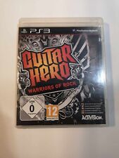 Guitar Hero Warriors Of Rock Sony Playstation 3 PS3 Completo TESTADO PAL comprar usado  Enviando para Brazil