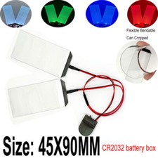 Kits de olhos de luz LED flexível faça você mesmo para máscara capacete cosplay adereços de luz para os olhos 45*90 mm comprar usado  Enviando para Brazil