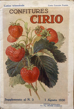 Confitures cirio catalogo usato Confitures cirio catalogo usato  Trieste