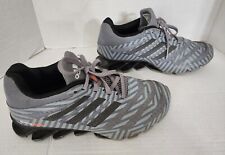 Usado, Tênis Adidas masculino Springblade tamanho 6.5 cinza laranja com cadarços  comprar usado  Enviando para Brazil