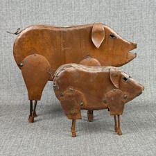 Metal pig decorations for sale  Camden