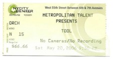 Tool original concert for sale  Staten Island