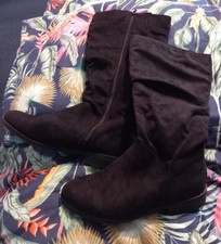 Ladies suede knee for sale  ALLOA