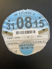 Old disabled tax for sale  ANDOVER